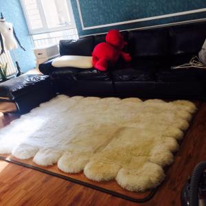 Long hair cushions